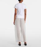 Футболка из хлопка с рубчиком Nando Leset, белый - фото 3