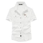 Мужская рубашка JEEP SPIRIT, зеленый - фото 3