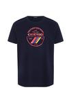 Футболка в стиле лейбла CHIEMSEE, цвет Night Sky - фото