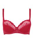 Бюстгальтер на косточках Lisca, красный - фото