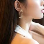 Apm Monaco Аллойные серьги унисекс gold - фото 3