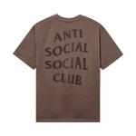 Футболка Anti Social Social Club Same But Different Tee, Walnut - фото 2
