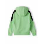 Толстовка LONG SLEEVE WITH PRINT MINOTI, цвет neon green black - фото 3