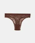 Кружевные трусы Énfasis, коричневый - фото 3