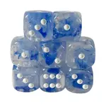 d6 18 мм Тайны Волшебника с белым (12), Class & Creature Dice - d6 Sets - фото