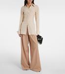 Рубашка Теория Sportmax, Avorio - фото 2