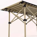Набор походного снаряжения Outdoor Table And Chairs Set CAMEL, светло-желтый/желтый - фото 5