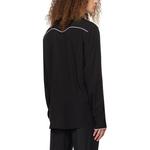 Рубашка в стиле вестерн BALMAIN, черный - фото 4