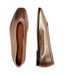 Кожаные балетки Tommy Hilfiger, золотой - фото 4