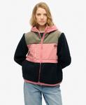 Флисовая куртка Superdry, Night Blue/Pink - фото 2