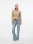 Свитер VERO MODA VMSABA, Dark beige - фото 5