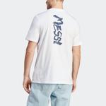 Футболка Messi мужская белая Adidas, белый - фото 4