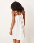Мини-платье JDY из марли белого цвета - фото 3