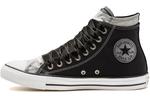 Кроссовки Converse Double Upper Chuck Taylor All Star 'Black Silver' 167467C, черный - фото 2