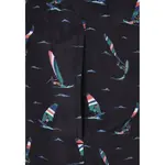 Шорты для плавания Urban Classics Pattern Big, черный - фото 6