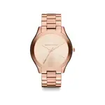 Тонкие часы для подиума Michael Kors, розовый - фото