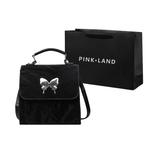 Pink·Land Женская сумка через плечо, Серый - фото 5