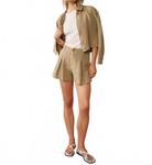 Кюлоты-шорты в цвете сахара оливковый Bella Dahl - фото 5