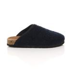 Тапочки-мулы на плоском каблуке AJVANI, синий - фото 2