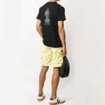 Футболка унисекс черная Stone Island, черный - фото 4