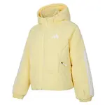 Пуховик женский желтый Adidas - фото