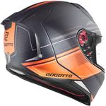 Шлем Bogotto ff110 cinder, Black Matt/Orange - фото 3