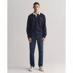 Джинсы Gant Regular Fit, синий - фото 4