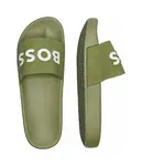 Тапочки Boss Kidswear, зеленый - фото 4