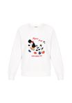 Толстовка myMo Sweatshirt, Offwhite/White - фото 5