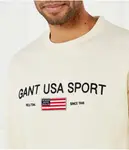 Толстовка Loose fit Gant, бежевый - фото 4