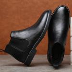 Челси Ботинки Мужские Modengpan, цвет Gray Fleece-lined - фото 10