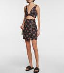 Укороченный топ с принтом Rabanne, Small Firework - фото 2