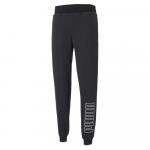 Брюки Puma Block Embroidered FL, черный - фото