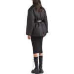 Пуховик женский Prada с ремешком, черный - фото 4