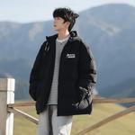 Пуховик Unisex JEANSWEST, Graphite Black BM06 - фото 4