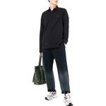 Футболка поло мужская черная ARMANI EXCHANGE - фото 3