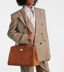 Сумка-тоут из замши Hudson DeMellier, Deep Tan - фото 6