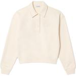 Поло свитшот LACOSTE, белый - фото