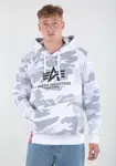 Толстовка Alpha Industries " Alpha Industries Мужчины - Толстовки Basic Hoody Camo", белый - фото 2