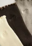 Набор из 3 носков Self., Neutral/Cream/Chocolate - фото 2