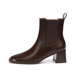 Beijiani Ботинки челси женские коричневые/черные - фото