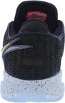 Nike Mens Lebron 20, Black/White/Pure Platinum/Metallic Gold - фото 3