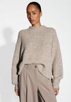 Джемпер OPUS WIDE FIT STRAIGHT CUT, Warm Taupe/Taupe - фото