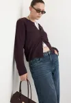 Кардиган Mango, Bordeaux - фото