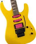 Jackson X Series Dinky DK3XR HSS, гриф Laurel, цвет Caution Yellow - фото 2