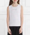 Топ regular fit Patrizia Pepe, белый - фото