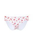 Хлопковые трусики-бикини Pink, smooth white cherry print - фото 3