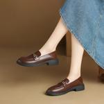 Лоферы женские Zhr, черный - фото 4