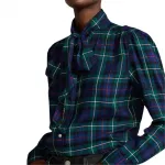 Polo Ralph Lauren Женская зеленая рубашка - фото 5