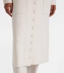 Пальто из кашемира Rhea Lisa Yang, Cream - фото 5